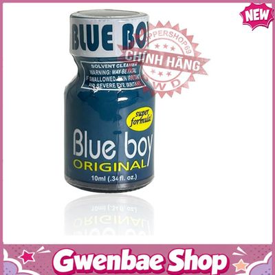 Chai Hít Kích Thích Bao Phê Tăng Khoái Cảm Popper Blue Boy Chính Hãng Usa 10ml - Gwenshop Chính Hãng
