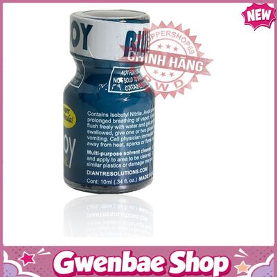 Chai Hít Bao Phê Tăng Khoái Cảm Kích Thích Popper Blue Boy Chính Hãng Usa 10ml - Gwenshop Chính Hãng