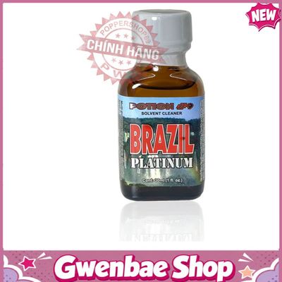 Chai Hít Kích Thích Bao Phê Tăng Khoái Cảm Popper Brazil Platinum Chính Hãng Usa 30ml - Gwenshop Chính Hãng