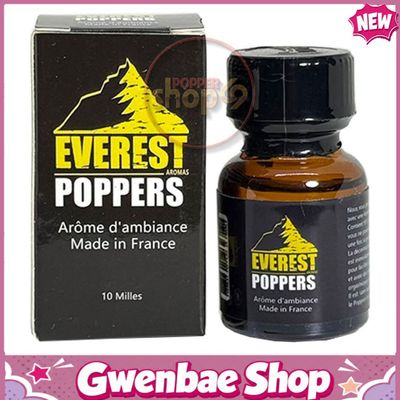 Chai Hít Tăng Khoái Cảm Kích Thích Bao Phê Popper Everest Black 10ml - Poppers Giá Rẻ - Gwenshop Chính Hãng