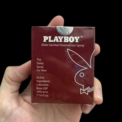 Phiên Bản Chính Hãng - Dung Dịch Xịt Phòng Laura Playboy Red 5ml - hỗ trợ kéo dài thời gian, thấm nhanh