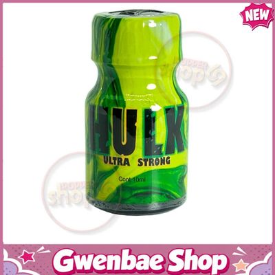 Chai Hít Tăng Khoái Cảm Kích Thích Bao Phê Popper HULK 10ml - Poppers Giá Rẻ - Gwenshop Chính Hãng