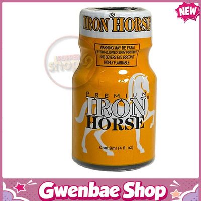Chai Hít Tăng Khoái Cảm Kích Thích Bao Phê Popper Iron Horse 10ml - Poppers Giá Rẻ - Gwenshop Chính Hãng