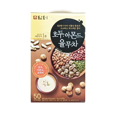 Bản Nhập Khẩu Cao Cấp - Bột Ngũ Cốc Massage Damtuh Hàn Quốc - Hộp 50 Gói Dinah Dưỡng Thơm Ngon, Dễ Uống, Tốt Cho Sức Khỏ
