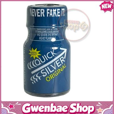 Chai Hít Tăng Khoái Cảm Kích Thích Bao Phê Popper Quick Silver Original 10ml - Gwenshop Chính Hãng
