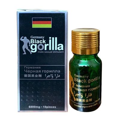 Phiên Bản Chính Hãng - Viên Kẽm Black Gorilla 6800mg - Lọ 10 Viên 10ml, giao hàng kín đáo