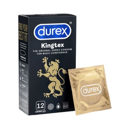 Hàng Nội Địa Cao Cấp - Bao Su Cao Cấp Durex Kingtex Size 49mm Mỏng Trơn Nhiều Gel mẫu 2 12 - ôm sát cảm giác thật, giao 