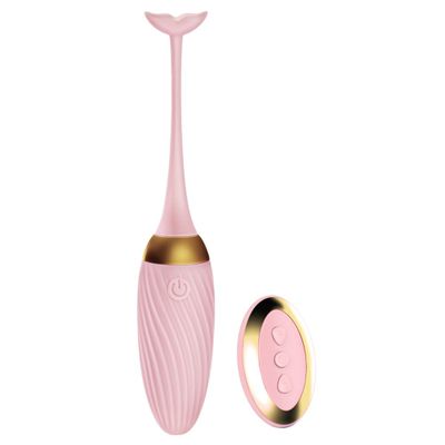 Hàng Nội Địa Cao Cấp - Thiết Bị Massage nàng tiên cá điều khiển từ xa không dây Little WhaleHana - nhiều chế độ, sạc pin