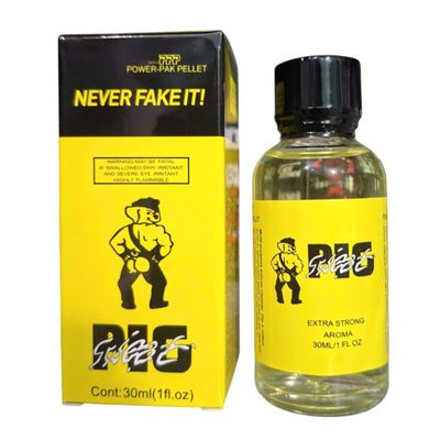 Phiên Bản Chính Hãng - Dung Dịch Hít Thư Giãn Pig Sweat 30ml Never Fake It - hương dịu, dùng cho cả nam và nữ