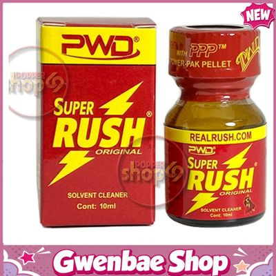 Chai Hít Tăng Khoái Cảm Kích Thích Bao Phê Popper Super Rush PWD 10ml - Poppers Giá Rẻ - Gwenshop Chính Hãng