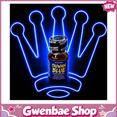 Chai Hít Cực Mạnh Lên Đỉnh Nhanh TAIWAN BLUE 10ML - Gwenshop Chính Hãng