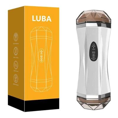 Hàng Nội Địa Cao Cấp - Âm Đạo Giả 2 Đầu Jiuai Luba Đa Năng máy massage - chất liệu mềm mịn, an toàn cho da