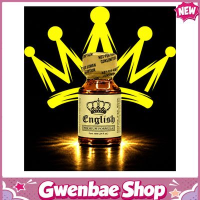 Chai Hít Tăng Khoái Cảm Kích Thích Bao Phê ENGLISH GOLD 10ML - Gwenshop Chính Hãng