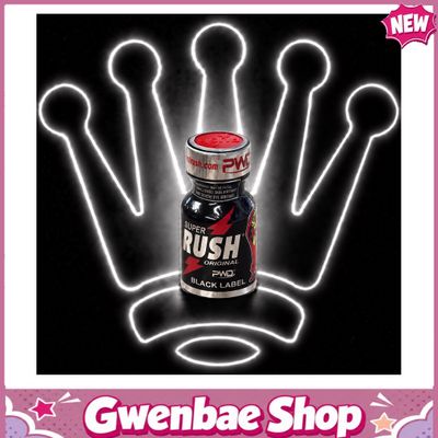 Chai Hít Cực Mạnh Lên Đỉnh Nhanh RUSH- SUPER RUSH BLACK 10ML - Gwenshop Chính Hãng
