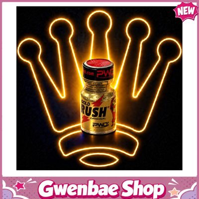 Chai Hít Cực Mạnh Lên Đỉnh Nhanh RUSH- GOLD RUSH 10ML - Gwenshop Chính Hãng