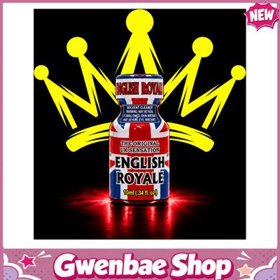Chai Hít Tăng Khoái Cảm Kích Thích Bao Phê ENGLISH ROYALE 10ML - Gwenshop Chính Hãng