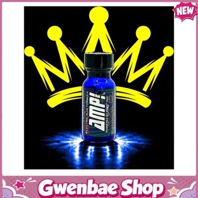 Chai Hít Tăng Khoái Cảm Kích Thích Bao Phê AMP! ELECTRIC BLUE 15ML - Gwenshop Chính Hãng