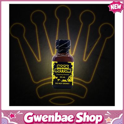 Chai Hít Tăng Khoái Cảm Kích Thích Bao Phê ROCK BOTTOM 30ML - Gwenshop Chính Hãng