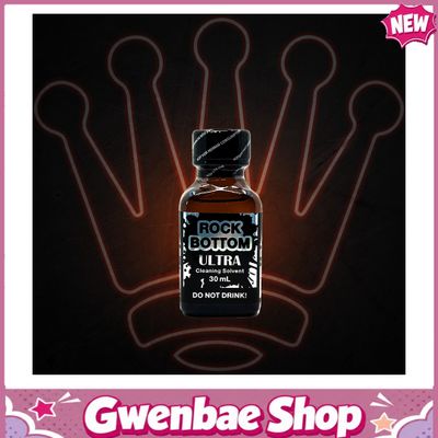 Chai Hít Tăng Khoái Cảm Kích Thích Bao Phê ROCK BOTTOM ULTRA 30ML - Gwenshop Chính Hãng