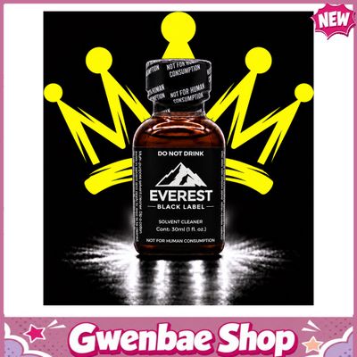 Chai Hít Tăng Khoái Cảm Kích Thích Bao Phê EVEREST BLACK LABEL 30ML - Gwenshop Chính Hãng