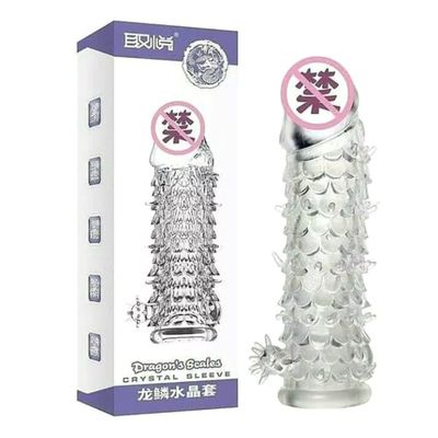 Hàng Chuẩn Nhập Khẩu - Bao Su Cao Cấp Aichao Đôn Dên Vẩy Cá Siêu Mềm Tăng Kích Thước mẫu 2 - ôm sát cảm giác thật, giao 