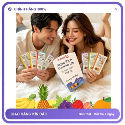 Phiên Bản Chính Hãng - Dung Dịch Bôi Trơn uống hỗ trợ sinh lý Gói thạch siro Jelly, hộp 7 gói, giúp tăng cường sinh lý c