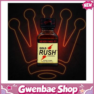Chai Hít Tăng Khoái Cảm Kích Thích Bao Phê RUSH- GOLD RUSH 30ML - Gwenshop Chính Hãng