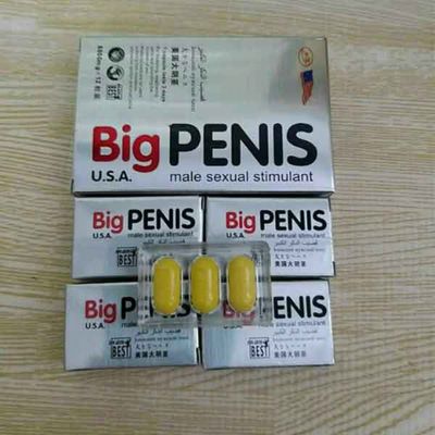 Bản Nhập Khẩu Cao Cấp - Hộp big pennis mỹ hỗ trợ khỏe và lâu hơn mẫu 2 U.S.A. 400mg, giao hàng kín đáo