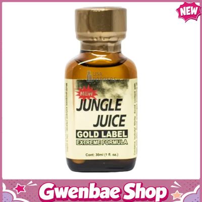 Chai Hít Tăng Khoái Cảm Kích Thích Bao Phê Jungle Juice Gold Label 30ml - Gwenshop Chính Hãng