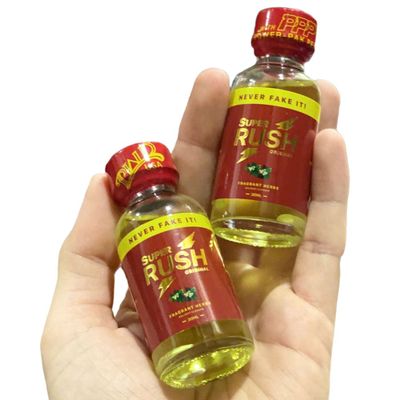 Bản Nhập Khẩu Cao Cấp - Dung Dịch Hít Thư Giãn Super Rush Nắp Tròn Mẫu Thơm 30ml USA - hương dịu, dùng cho cả nam và nữ