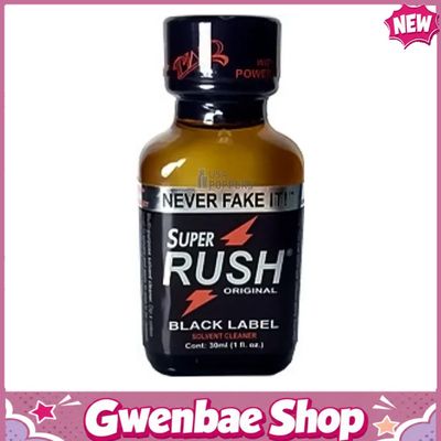 Chai Hít Tăng Khoái Cảm Kích Thích Bao Phê Super Rush Black Label 30ml - Gwenshop Chính Hãng