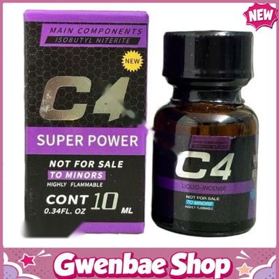 Chai Hít Tăng Khoái Cảm Kích Thích Bao Phê Popper C4 tím 10ml chính hãng - Gwenshop Chính Hãng