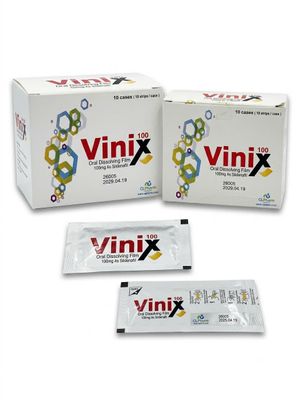 Tem ngậm hỗ trợ tăng cường sinh lí nam Please Orally Soluble Film 100mg 5 tem