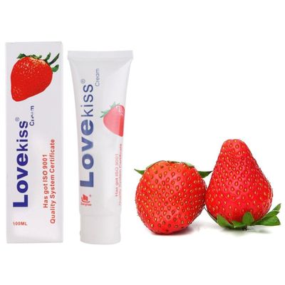 Hàng Nội Địa Cao Cấp - Gell Bôi Trơn Love Kiss Hương Dâu 100ml Zhenghao - dịu nhẹ, không gây khô rát