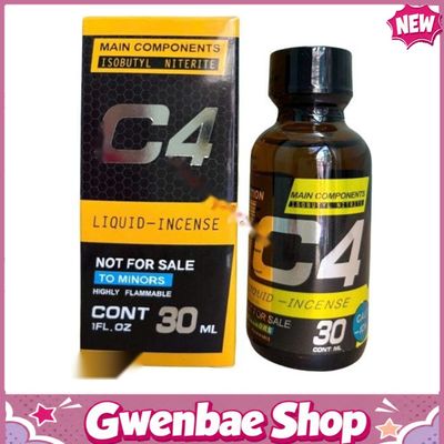 Chai Hít Tăng Khoái Cảm Kích Thích Bao Phê Popper C4 vàng 30ml chính hãng - Gwenshop Chính Hãng