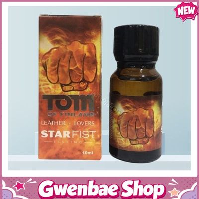 Chai Hít Tăng Khoái Cảm Kích Thích Bao Phê Popper Tom Of Finland Star Fist 10ml chính hãng - Gwenshop Chính Hãng
