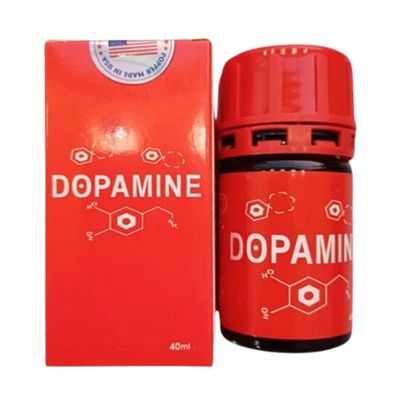 Hàng Nội Địa Cao Cấp - Dung Dịch Hít Thư Giãn Dopaminee Đỏ 40ml MADE IN USA - hương dịu, dùng cho cả nam và nữ
