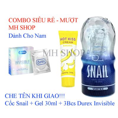Dòng Cao Cấp Chính Hãng - Combo chăm sóc nam giới Cốc Dung Dịch Bôi Trơn Bao siêu mượt MH SHOP 30ML - hàng có sẵn, giao 