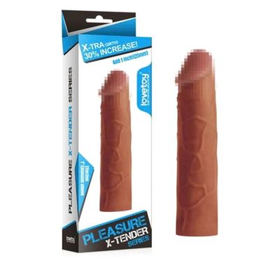 Bản Nhập Khẩu Cao Cấp - Bao Su Cao Cấp đôn dên Baile Vảy cá dành cho nam Meos Lovetoy Add 1 inch - ôm sát cảm giác thật,