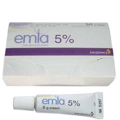 Phiên Bản Chính Hãng - Tuýp Kem EmIa 5% chống xuất tinh sớm kéo dài thời gian quan hệ cho nam mẫu 2 AstraZeneca 5g, giao