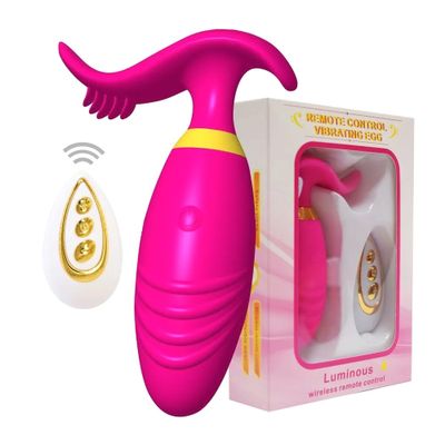 Bản Nhập Khẩu Cao Cấp - Thiết Bị Massage Rung Điều Khiển Từ Xa Baoqi B25 Kích Thích Điểm G Luminous - nhiều chế độ, sạc 