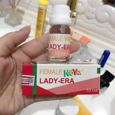 Sản Phẩm Chính Hãng Loại 1 - Nước Kích Thích Nữ Lady Era 10ml - Hỗ Trợ Sức Khỏe Phụ Nữ - Sản Phẩm USA, Không Màu, Không 