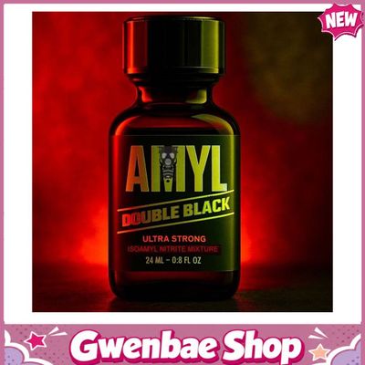 Chai Hít Tăng Khoái Cảm Kích Thích Bao Phê Amyl Double Black 24ml - Gwenshop Chính Hãng