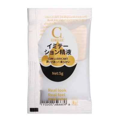 Bản Nhập Khẩu Cao Cấp - Gell Bôi Trơn Cokelife Mô Phỏng Tinh Trùng Dạng Gói 5ml イミテーション精液 CUM LUBRICANT - dịu nhẹ, không