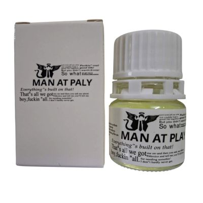 Dòng Cao Cấp Chính Hãng - Dung Dịch Hít Thư Giãn MAN AT PALY 20ml Trắng Mùi Dịu, Phê Mạnh, Chống Lờn So what - hương dịu