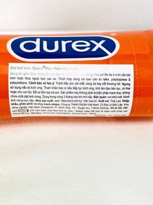 Hàng Nội Địa Cao Cấp - Dung Dịch Bôi tron ấm nóng Durex Play Warming - Thái Lan mẫu 2 100ml - dịu nhẹ, không gây khô rát