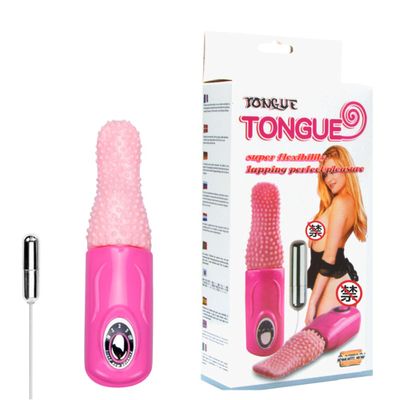 Hàng Chuẩn Nhập Khẩu - Lưỡi Liếm Kèm Thiết Bị Massage Rung Tình Yêu Kích Thích Diểm G Tongue - nhiều chế độ, sạc pin tiệ