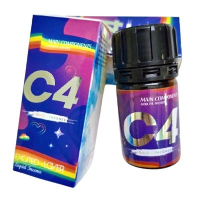 Hàng Chuẩn Nhập Khẩu - Chai Hít Dung Dịch Thư Giãn C4 Main Componets 30ml USA MAIN COMPONENTS - hương dịu, dùng cho cả n