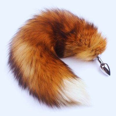 Bản Nhập Khẩu Cao Cấp - Đuôi cáo kích thích hậu môn inox Meos Không rõ hãng sản xuất, giao hàng kín đáo