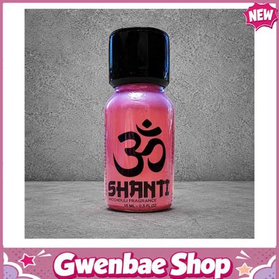 Chai Hít Tăng Khoái Cảm Kích Thích Bao Phê Shanti Patchouli - 15ml - Gwenshop Chính Hãng